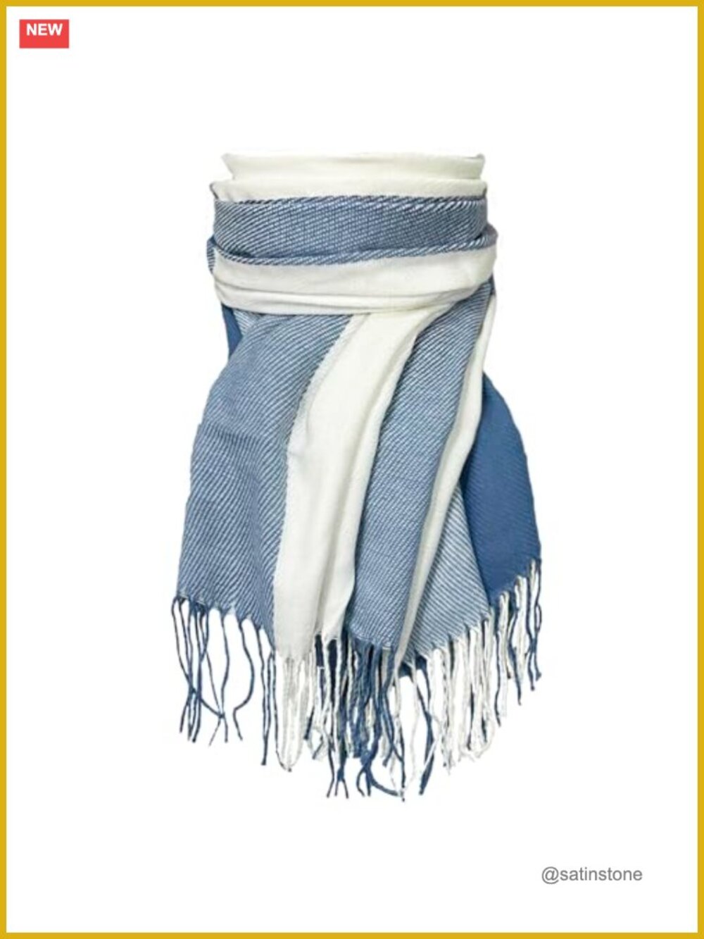 Oversized Plaid Cashmere Feel Scarf Shawl Wrap for Women